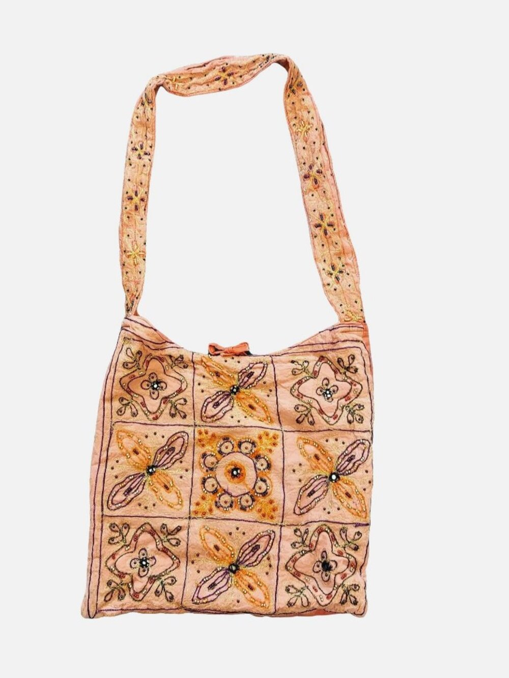 Kuchi Ethnic Tribal Pakistan Hand Made Beaded Embroidered Handbag Sling Bag